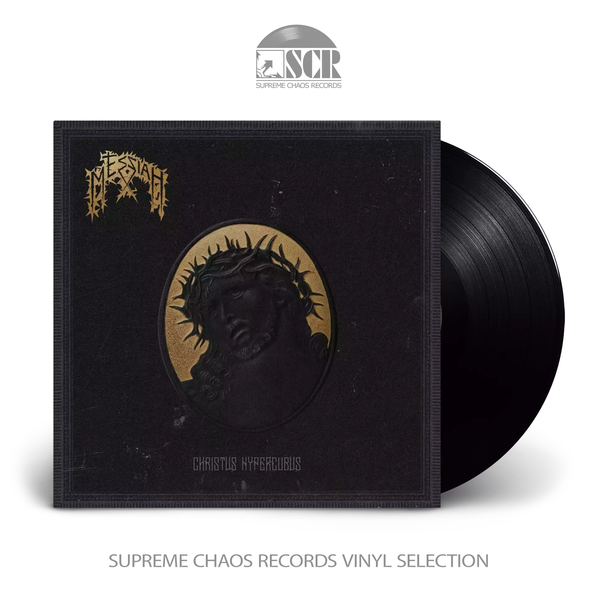 MESSIAH - Christus Hypercubus · BLACK LP MESSIAH - Christus Hypercubus · BLACK LP (Thrash Metal Vinyl)