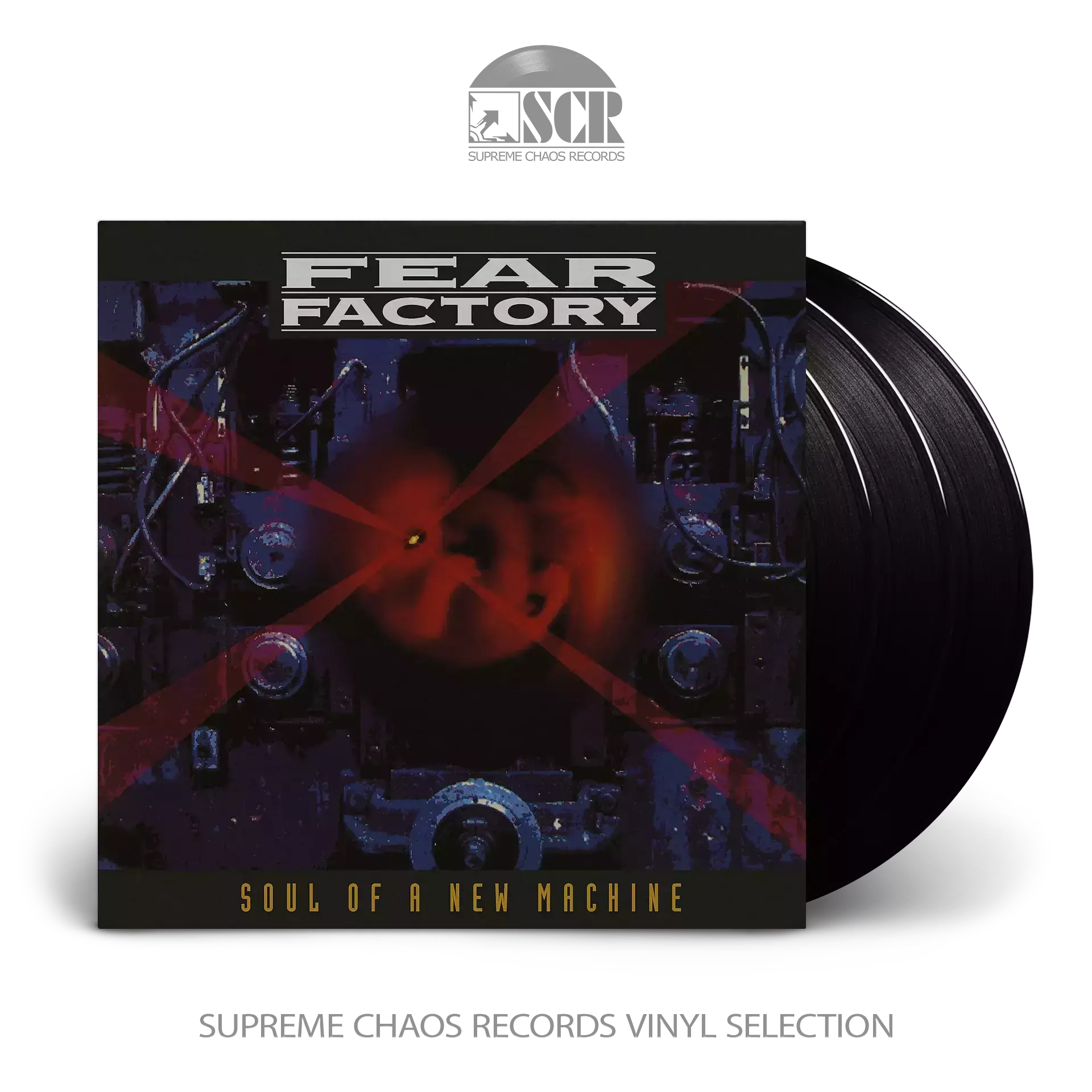 FEAR FACTORY · Soul Of A New Machine (30th Anniversary) | BLACK 3LP (Industrial Metal Vinyl)