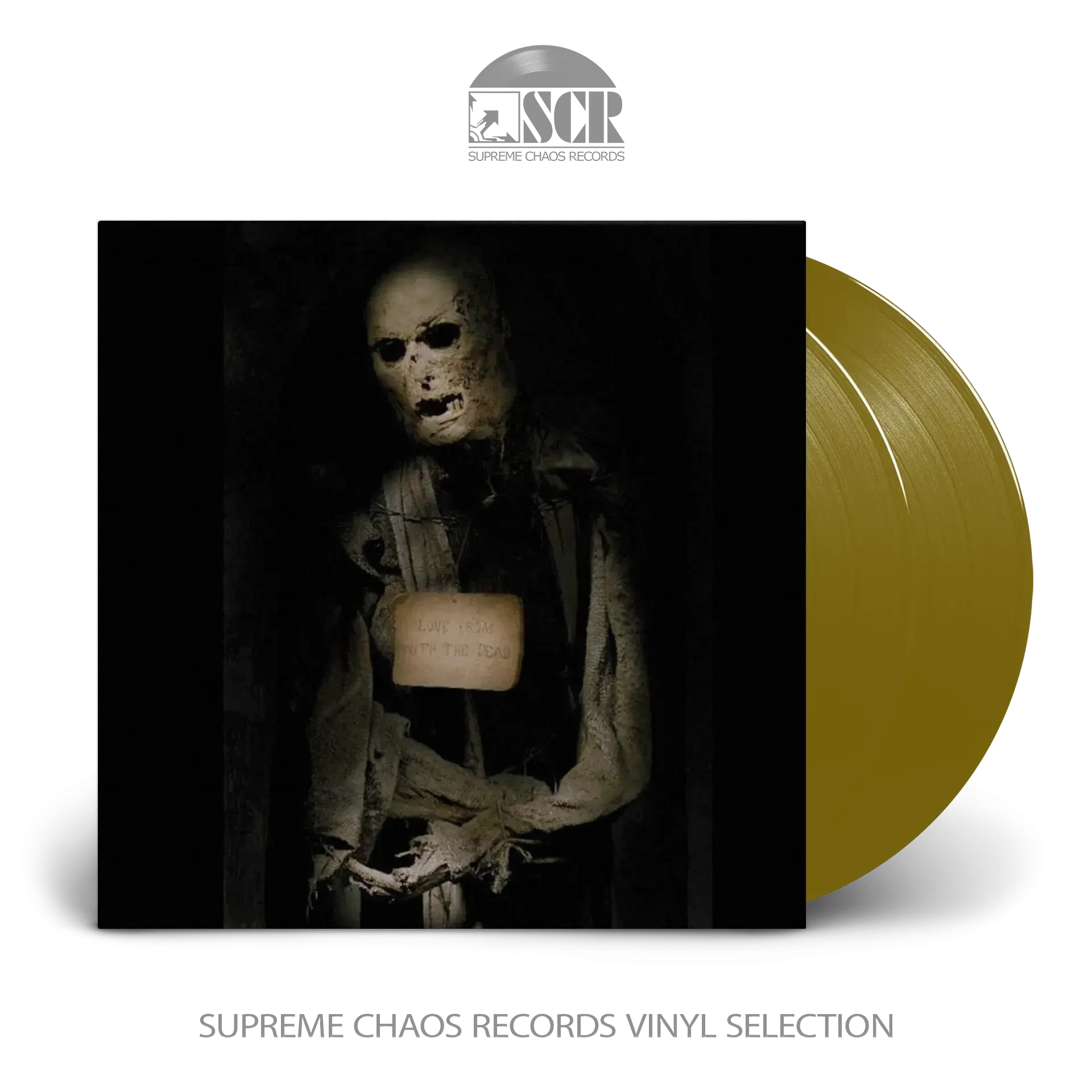 WITH THE DEAD · Love From With The Dead | GOLD 2LP (Doom Metal Vinyl)