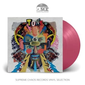 TONS · Stoned Villains | PINK LP (Stoner Rock/Psychedelic Rock Vinyl)