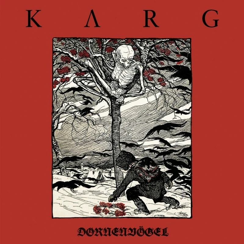 KARG · Dornenvögel | RED/BLACK 2LP (Post Metal Vinyl) · Bild 1