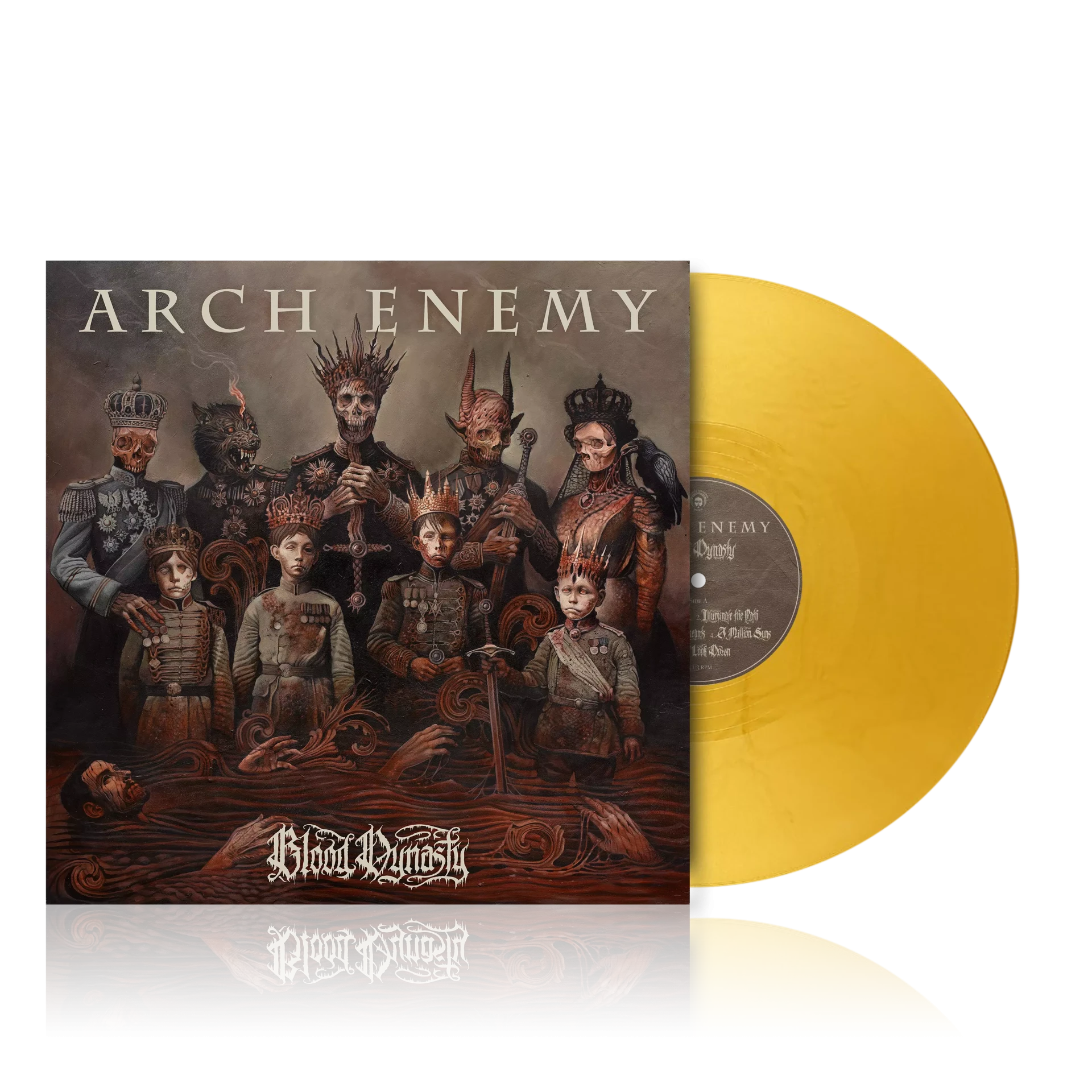 ARCH ENEMY · Blood Dynasty | BRIGHT GOLD LP (Melodic Death Metal Vinyl)