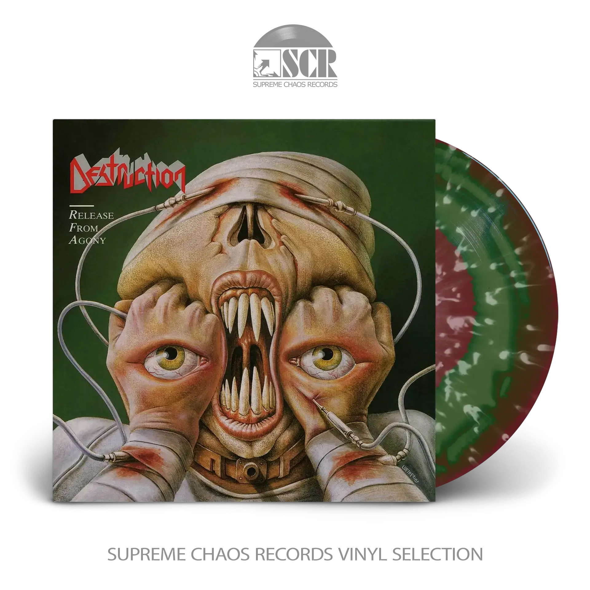 DESTRUCTION · Release from Agony | MIXED SPLATTER LP (Thrash Metal Vinyl)