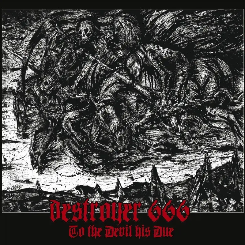DESTRÖYER 666 · To The Devil His Due | BLACK LP (Thrash Metal Vinyl) · Bild 1
