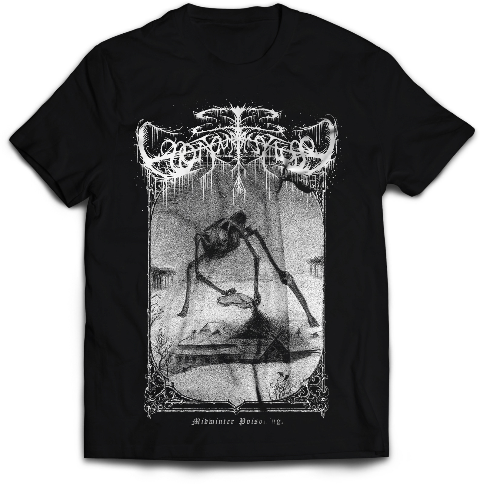 BONJOUR TRISTESSE · Midwinter Poisoning | T-SHIRT (Black Metal Clothes)
