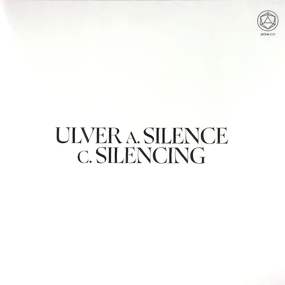 ULVER · Silence Teaches You How to Sing / Silencing the Singing | CLEAR/WHITE MARBLED 2LP (Rock Vinyl) · Bild 1