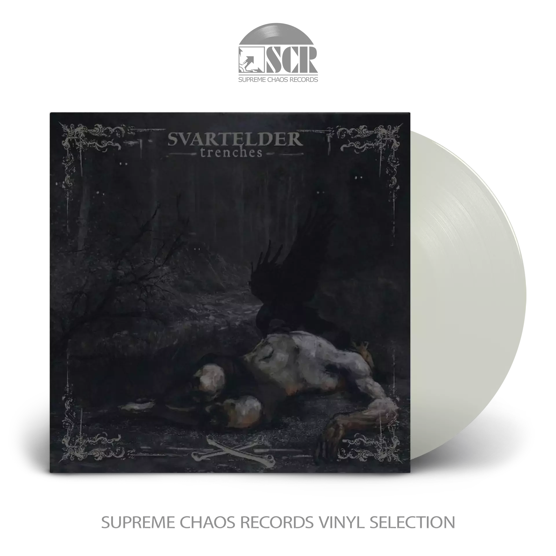 SVARTELDER · Trenches | CLEAR LP (Black Metal Vinyl)