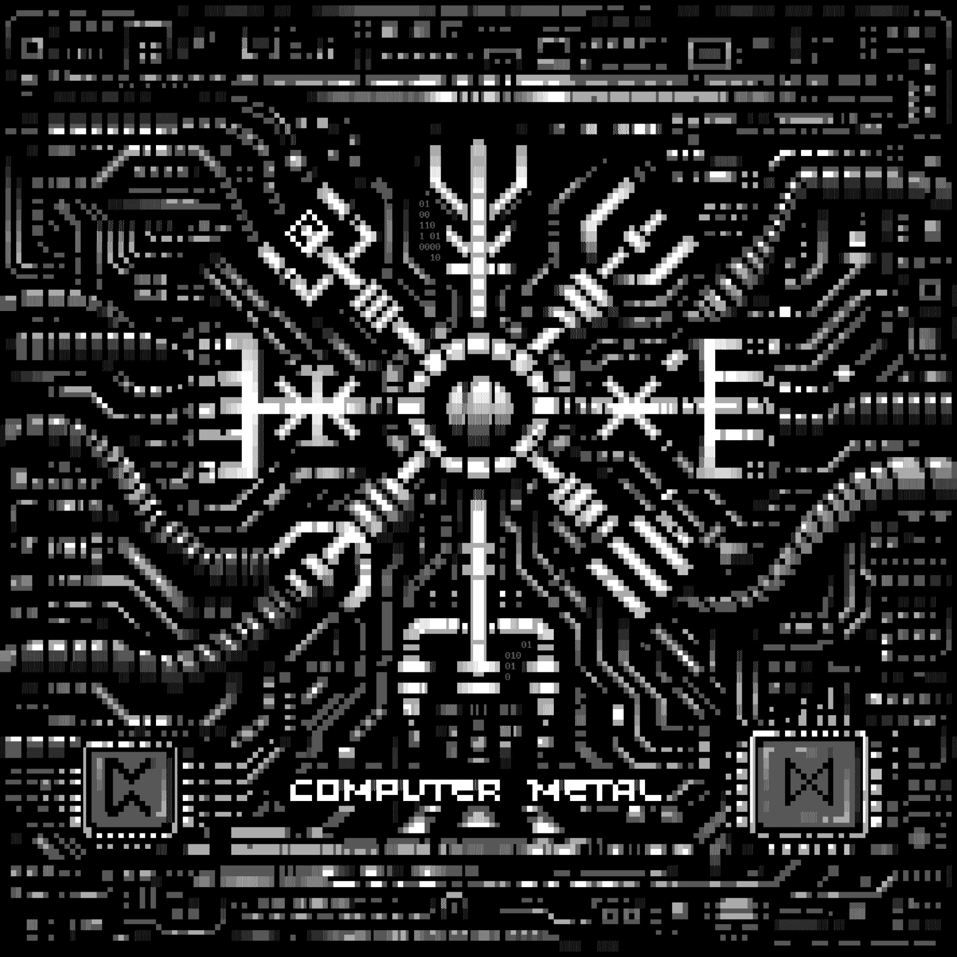 MASTER BOOT RECORD · Computer Metal | TERMINAL GREEN LP (Electroinic/Metal Vinyl) · Bild 1