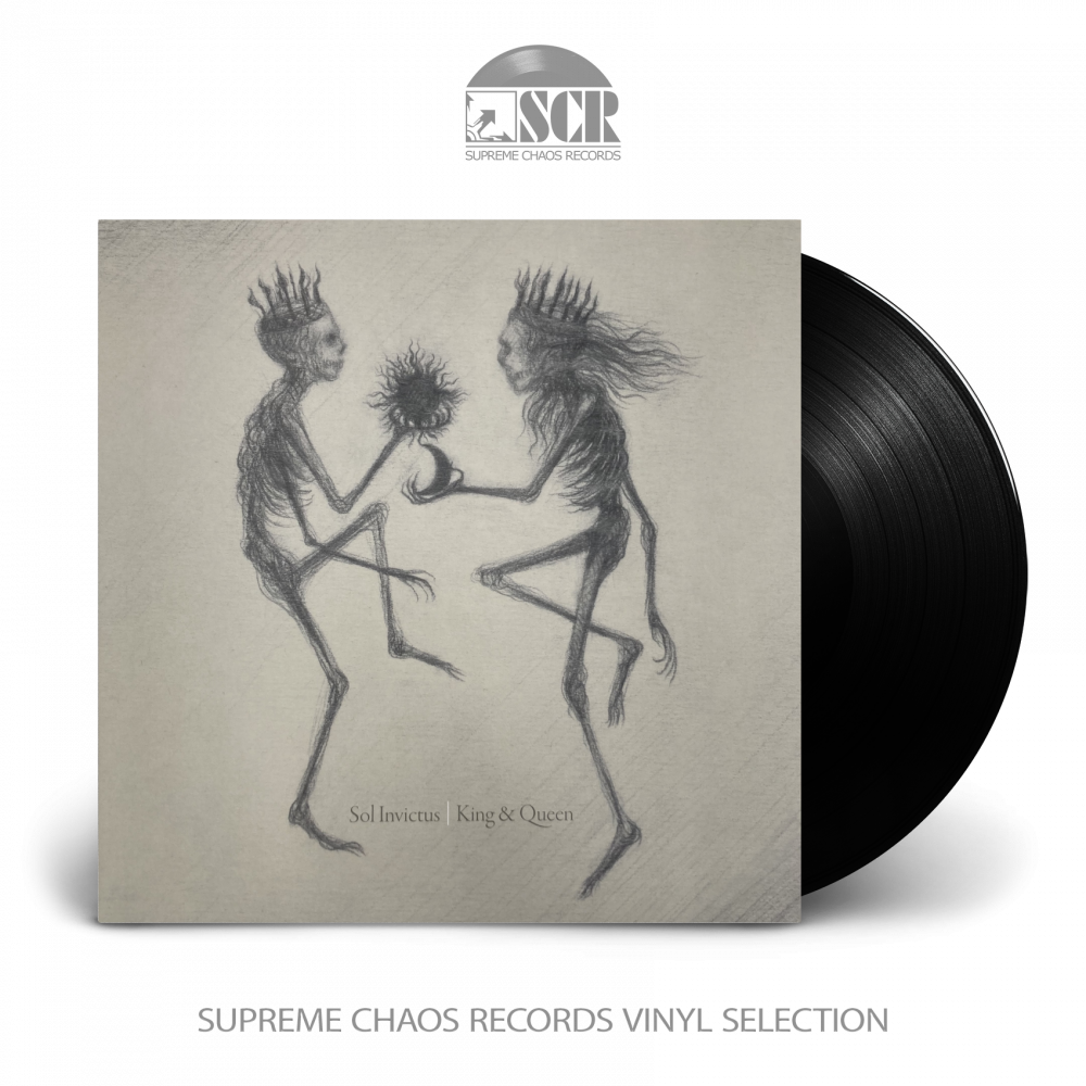 SOL INVICTUS · King & Queen | BLACK LP (Neofolk Vinyl)