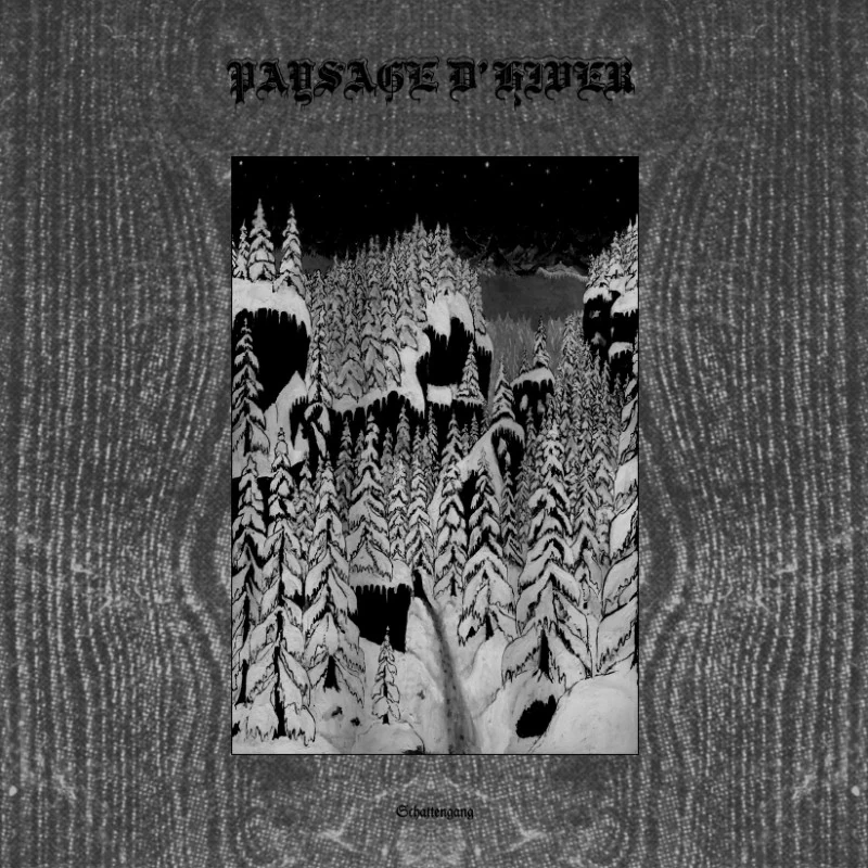 PAYSAGE D'HIVER · Schattengang | BLACK LP (Dark Ambient/Black Metal Vinyl) · Bild 1