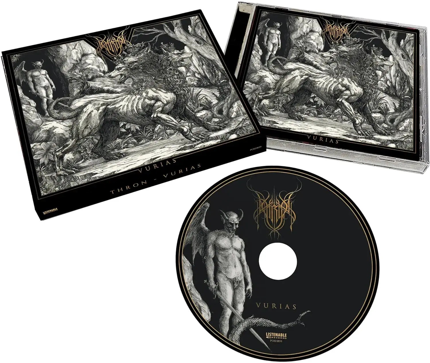 THRON · Vurias | CD (Black Metal CDs) · Bild 2