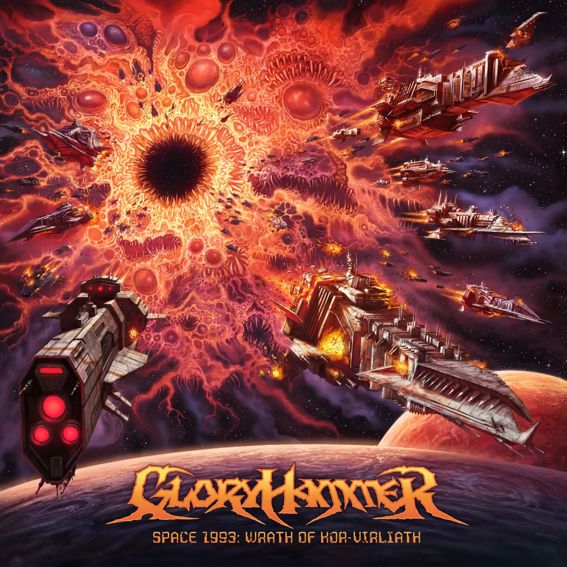 GLORYHAMMER · Space 1993: Wrath of Kor-Virliath | BLACK LP (Power Metal Vinyl) · Bild 1