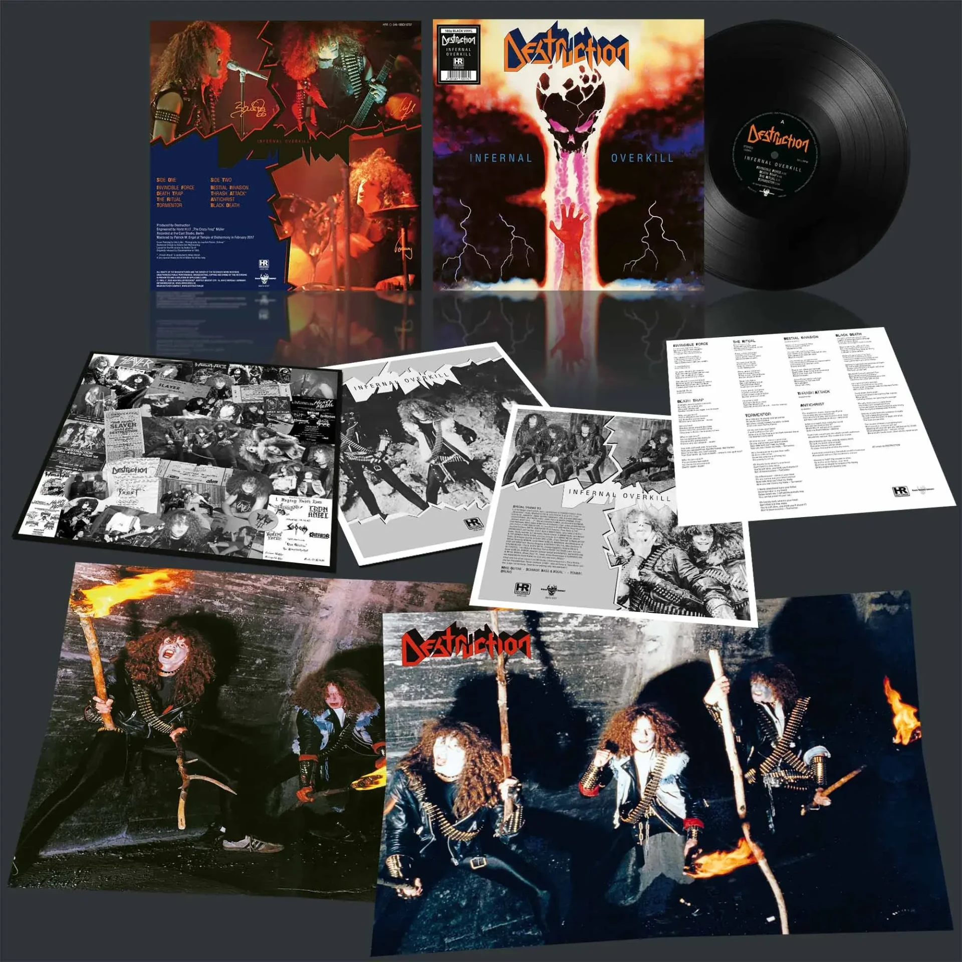 DESTRUCTION · Infernal Overkill | BLACK LP (Thrash Metal Vinyl) · Bild 2