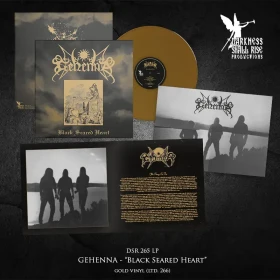 GEHENNA · Black Seared Heart | GOLD LP (Black Metal Vinyl) · Bild 2