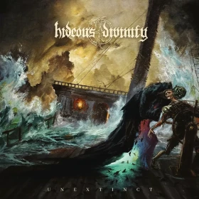 HIDEOUS DIVINITY · Unextinct | TRANSPARENT SUN YELLOW LP (Death Metal Vinyl) · Bild 1