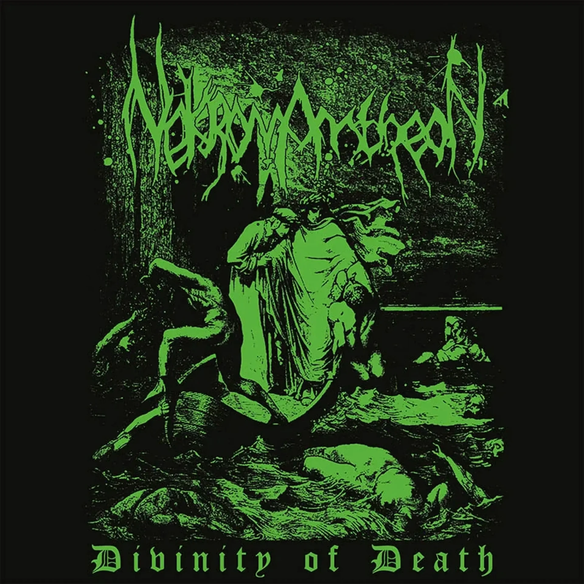 NEKROMANTHEON · Divinity Of Death (Re-Issue 204) | BLACK LP (Thrash Metal Vinyl) · Bild 1
