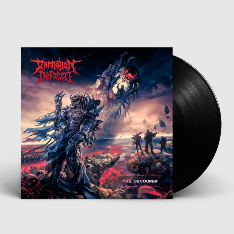 DAMNATION DEFACED - The Devourer · BLACK LP (Death Metal Vinyl)