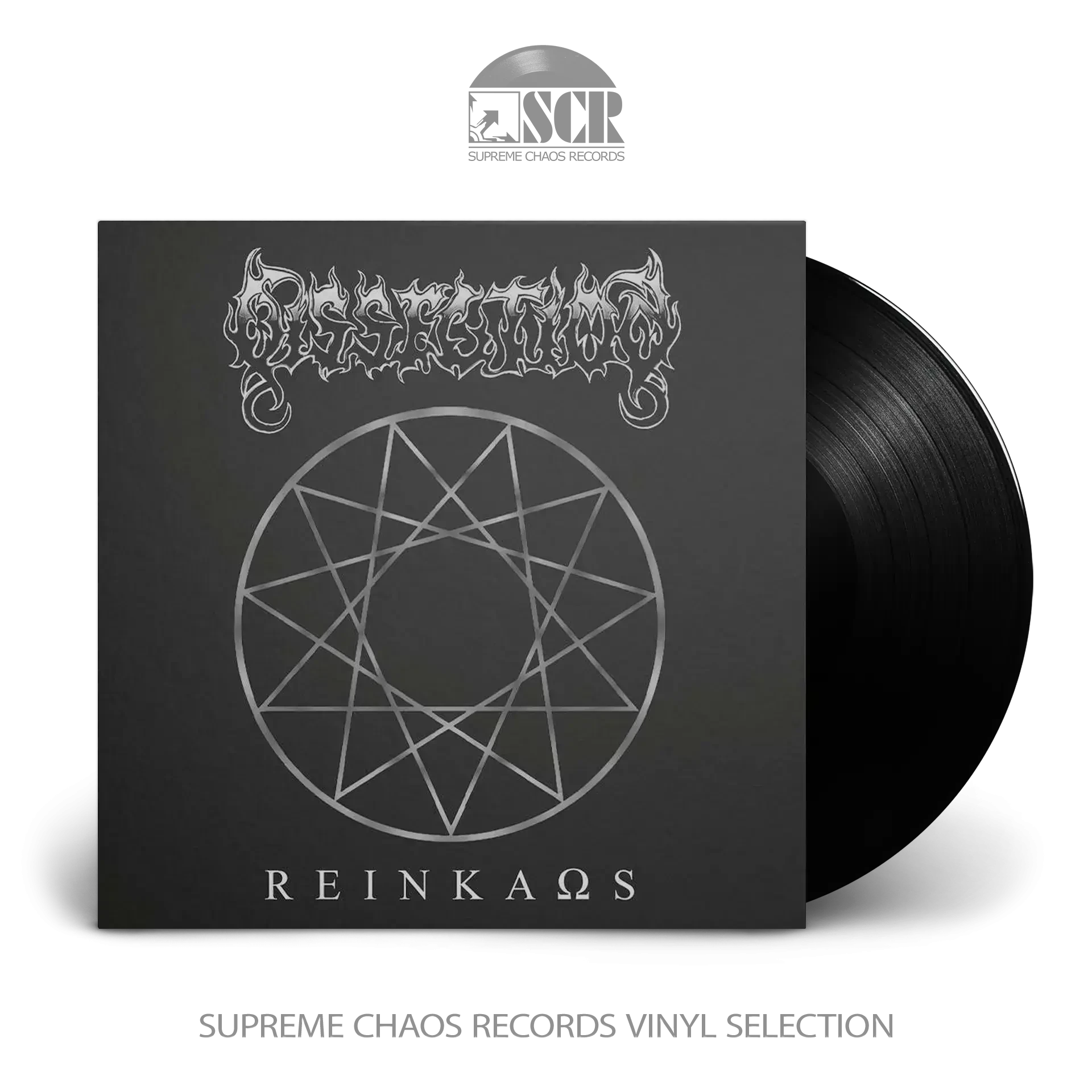 DISSECTION · Reinkaos | BLACK LP (Black Metal Vinyl)