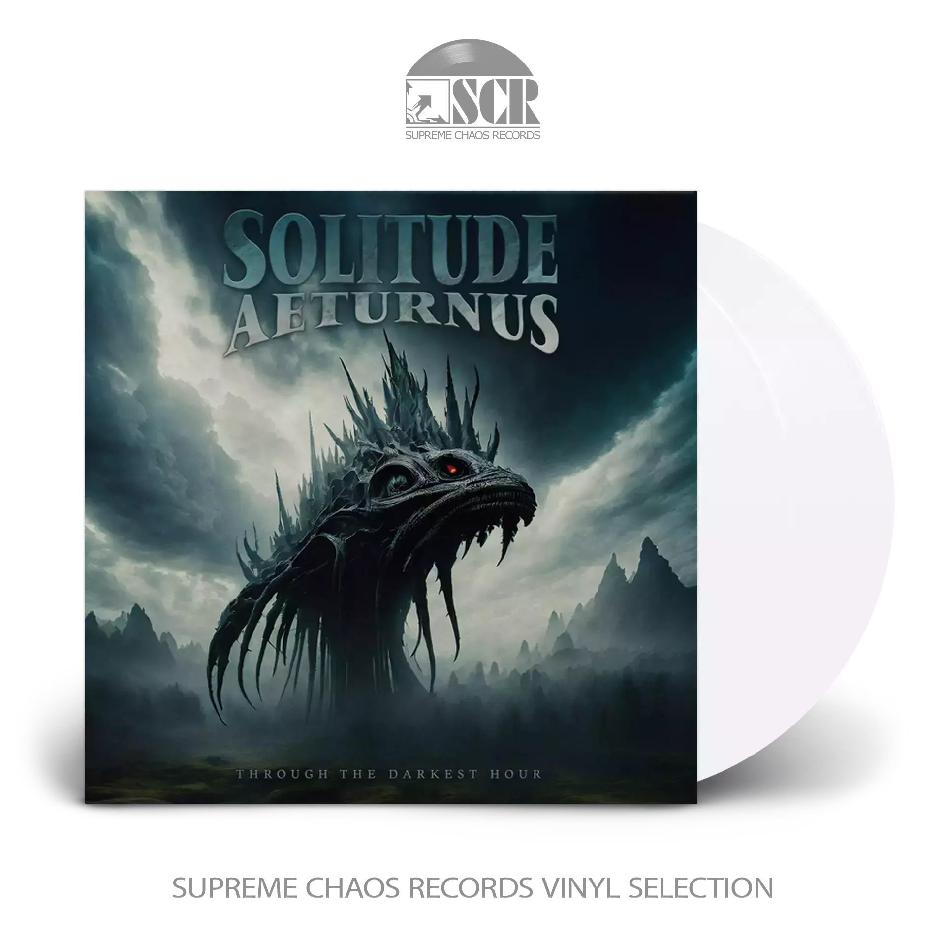 SOLITUDE AETURNUS - Through The Darkest Hour · WHITE DLP (Epic Doom Vinyl)