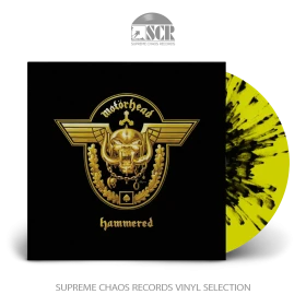 MOTÖRHEAD · Hammered (20th Anniversary) | YELLOW/BLACK SPLATTER LP (Hard Rock/Heavy Metal Vinyl)