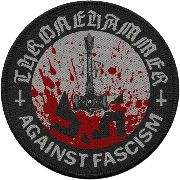 THRONEHAMMER · Against Fascism (Reissued) | PATCH (Doom Metal/Heavy Metal/Epic Metal Others)