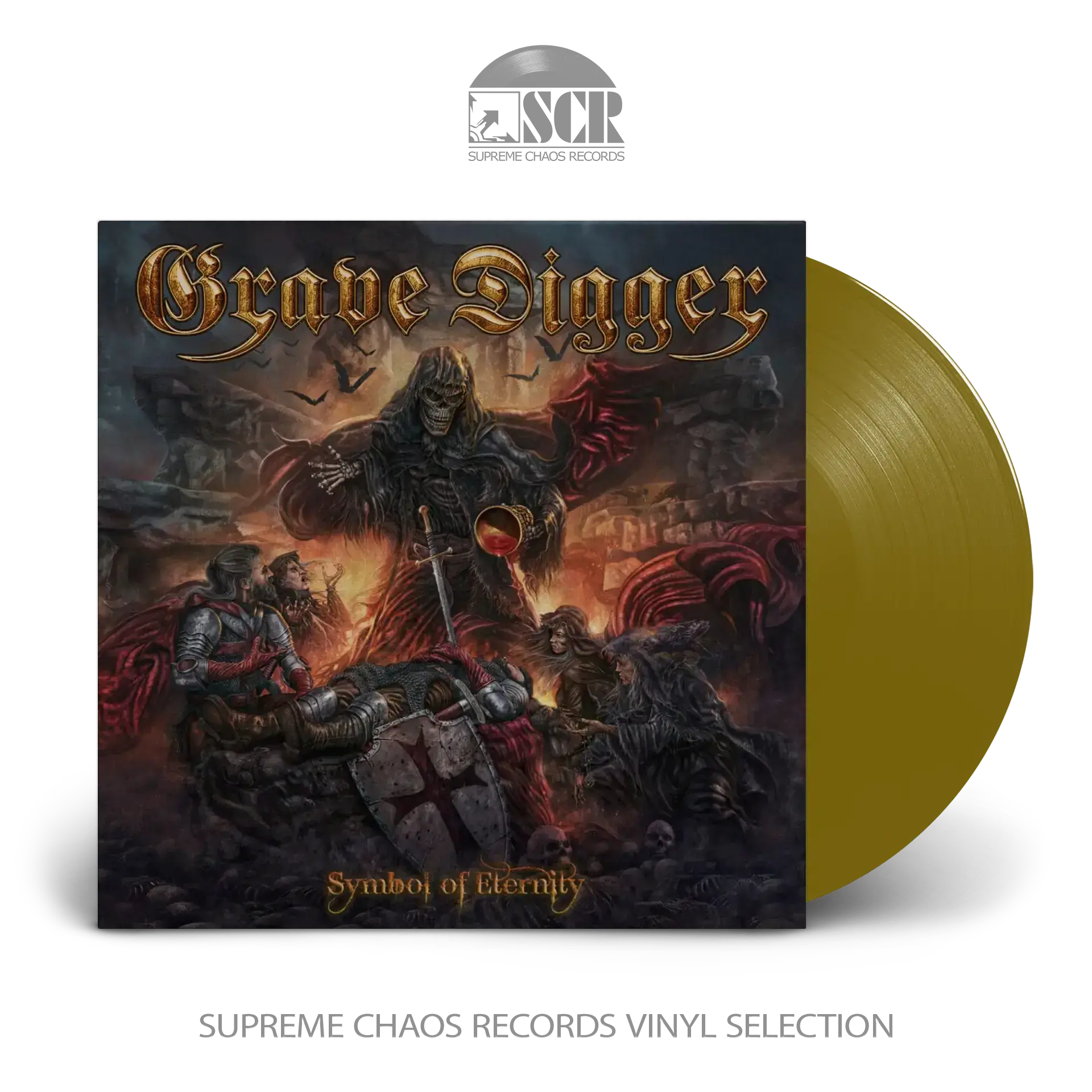 GRAVE DIGGER · Symbol Of Eternity | GOLD LP (Heavy Metal Vinyl)