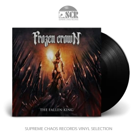 FROZEN CROWN · The Fallen King | BLACK LP (Power Metal Vinyl)