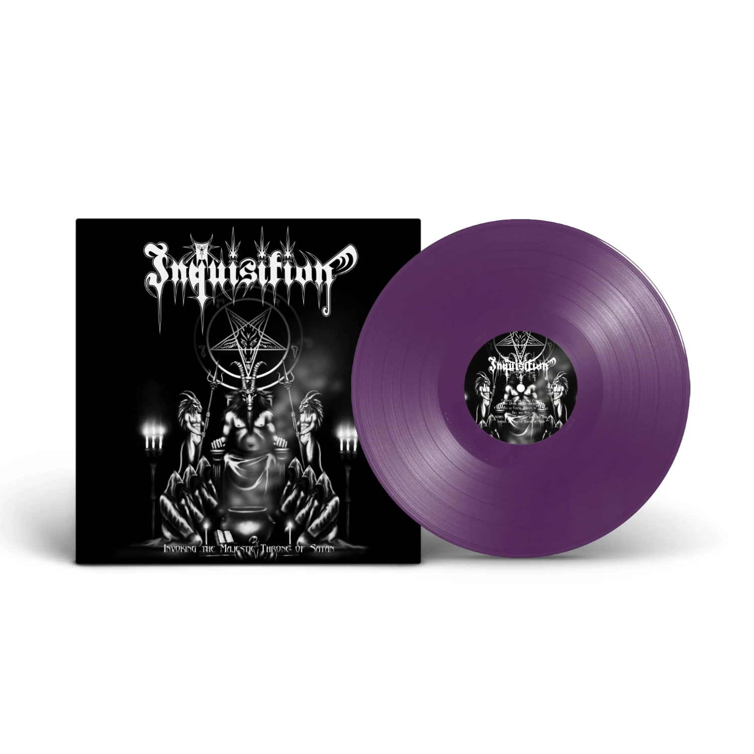 INQUISITION · Invoking The Majestic Throne Of Satan | PURPLE LP (Black Metal Vinyl) · Bild 2