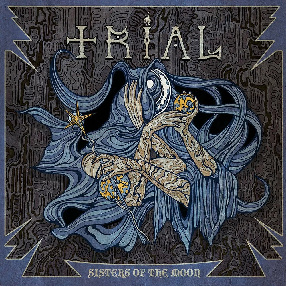 TRIAL · Sisters Of The Moon | BLACK 7" EP (Heavy Metal Vinyl) · Bild 1