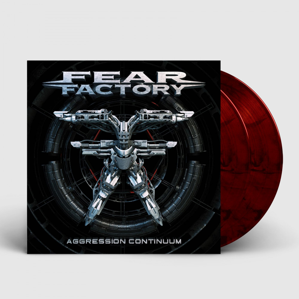 FEAR FACTORY · Aggression Continuum | RED/BLACK DLP (Industrial Vinyl)