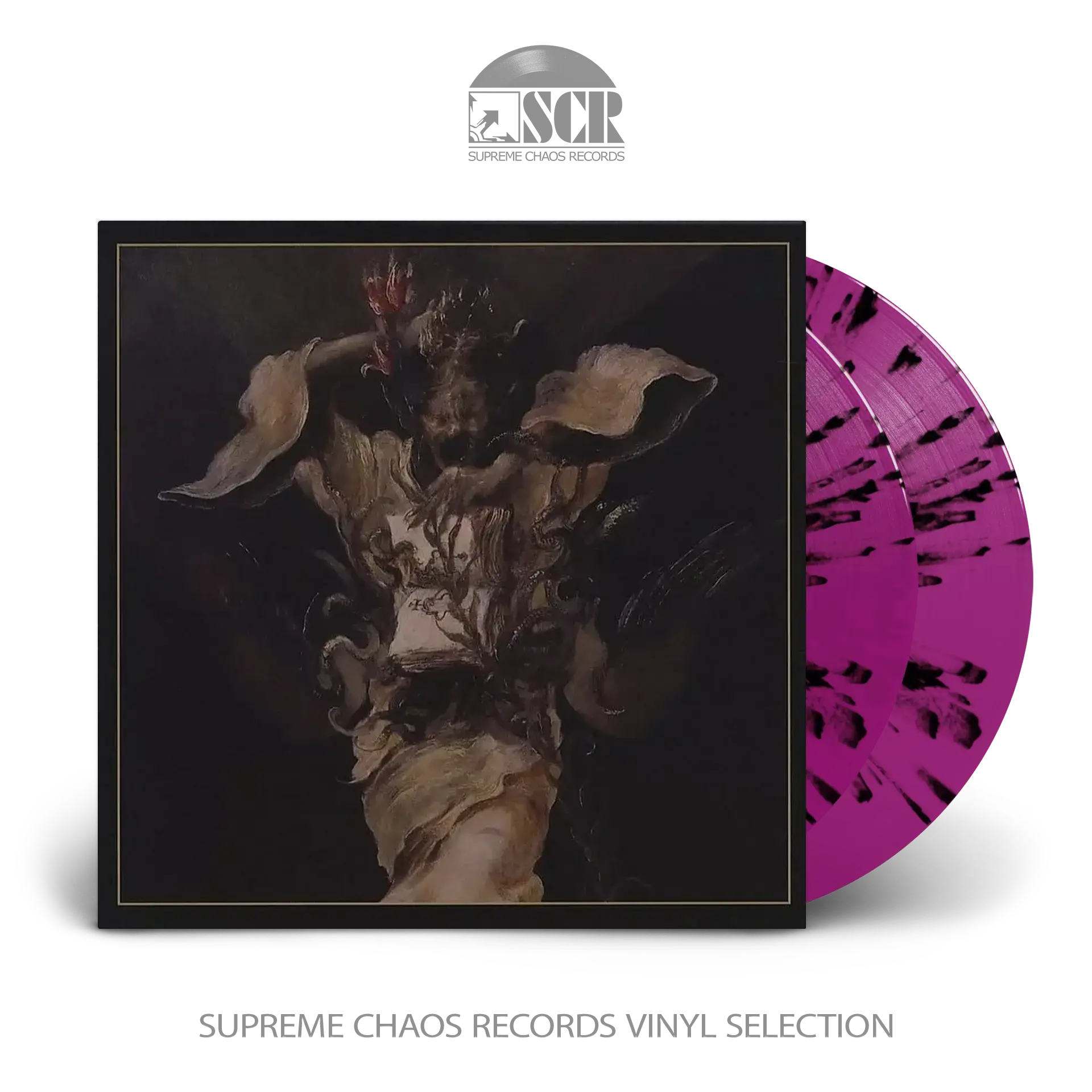 BEHEMOTH · The Satanist | VIOLET/BLACK SPLATTER 2LP (Black Metal Vinyl)