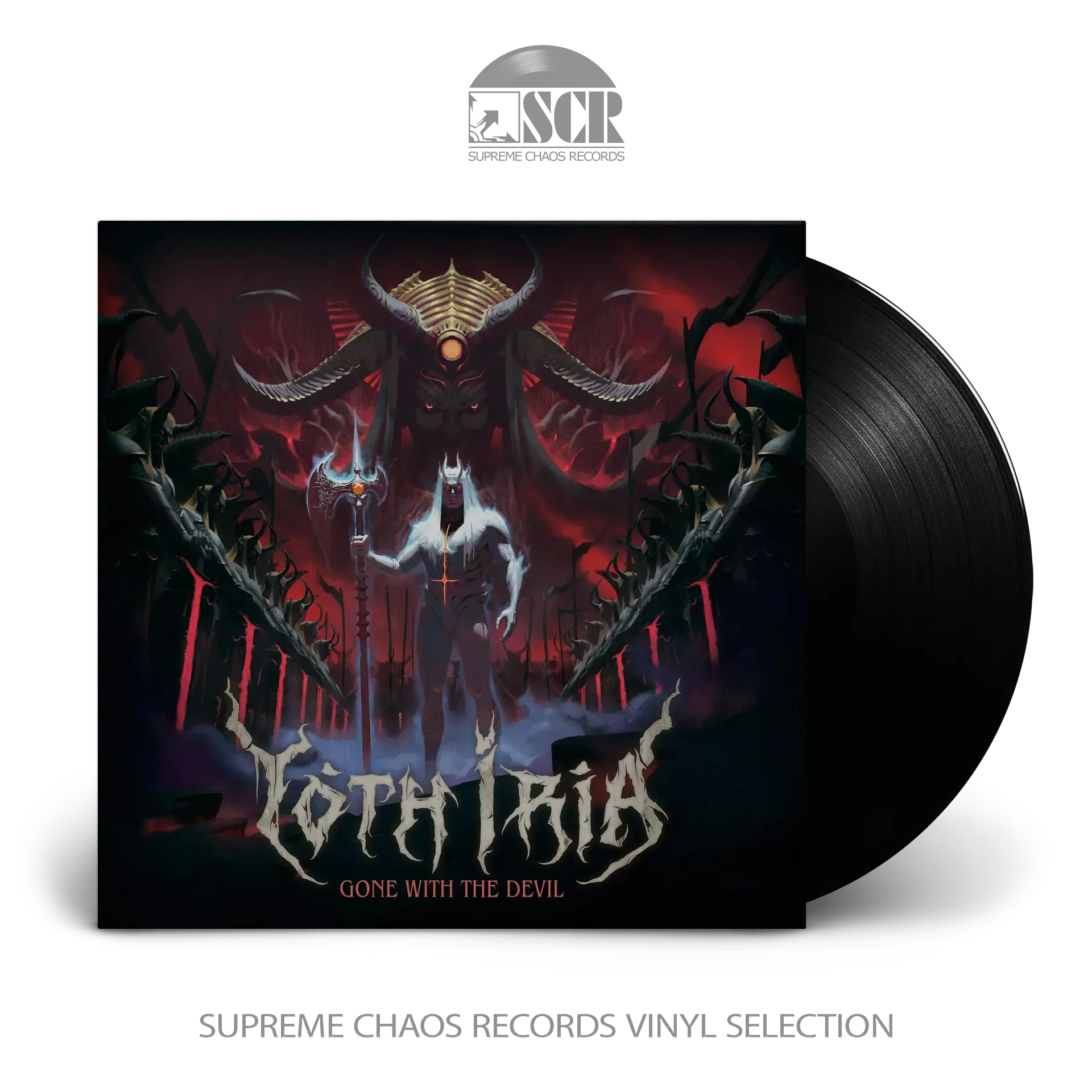 YOTH IRIA · Gone With The Devil | BLACK LP (Black Metal Vinyl)