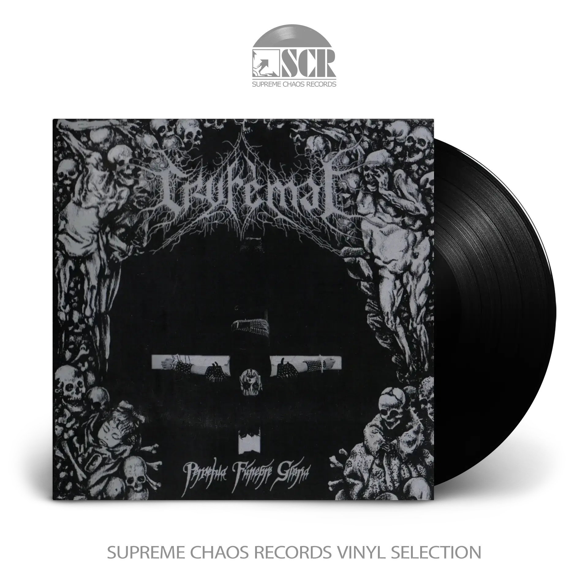 CRYFEMAL · Perpetua Fúnebre Gloria | BLACK LP (Black Metal Vinyl)