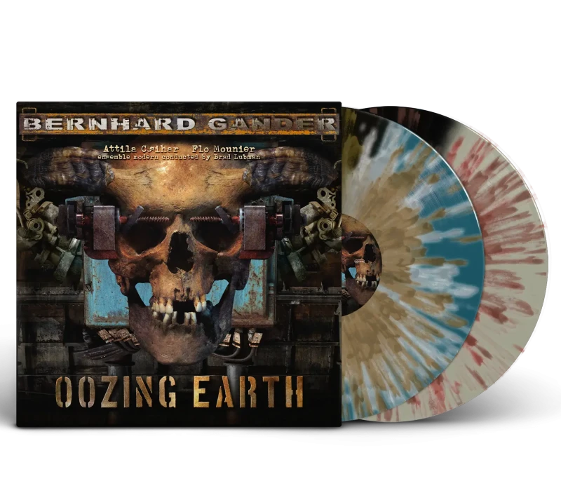 Bernhard Gander · Oozing Earth | HALF/HALF Splatter 2LP