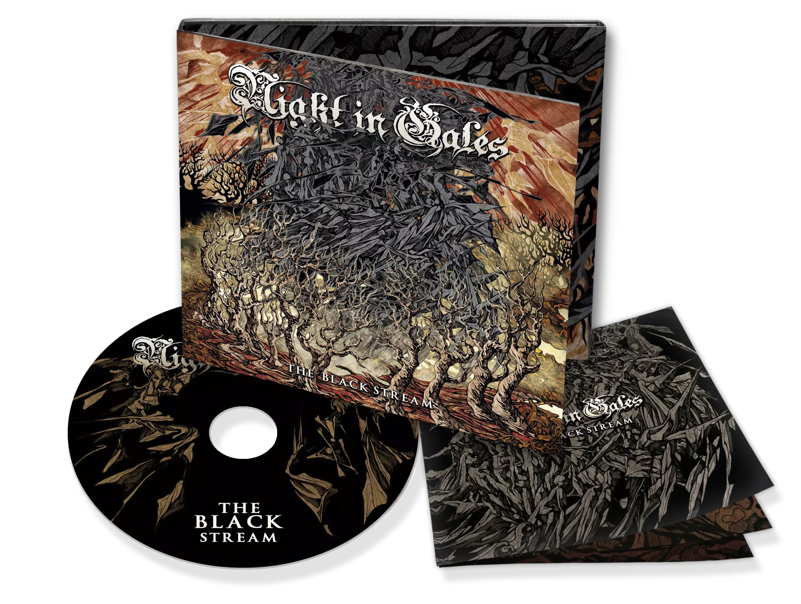 NIGHT IN GALES - The Black Stream · DIGIPAK CD (Death Metal CDs)