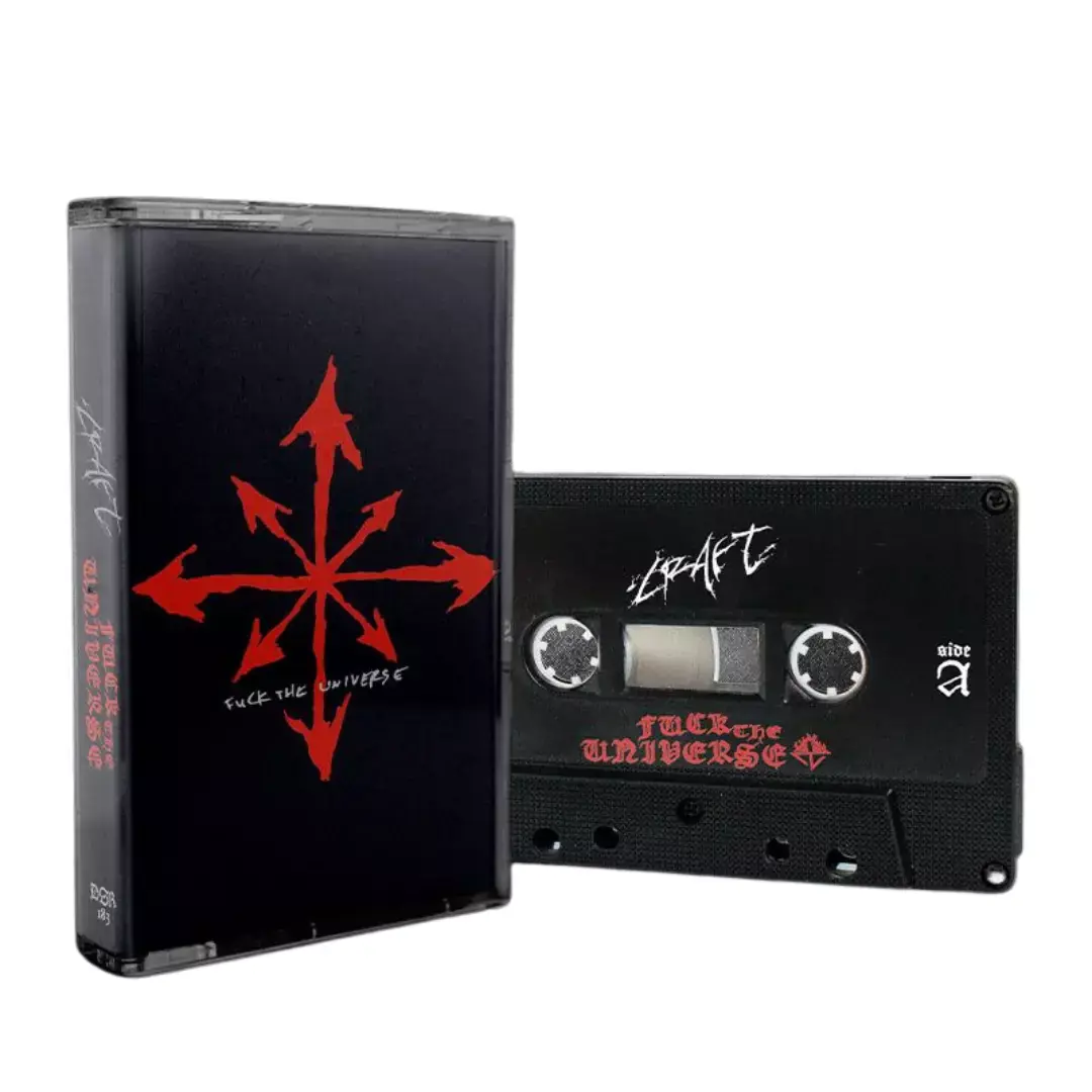 CRAFT · Fuck The Universe | BLACK TAPE (Black Metal Tapes)