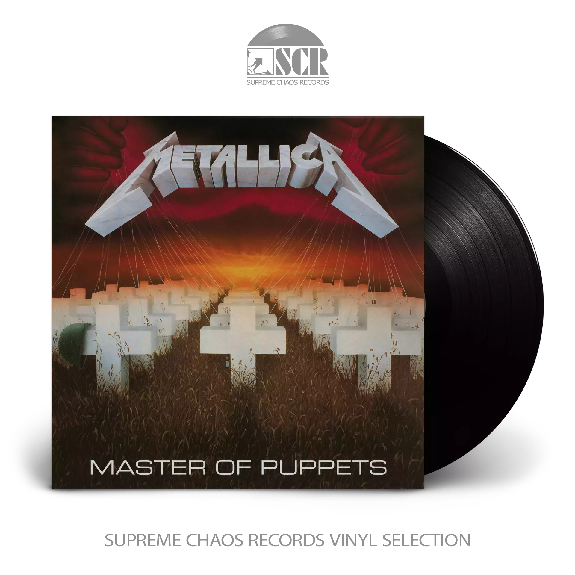 METALLICA · Master Of Puppets (Remastered) | BLACK LP (Thrash Metal Vinyl)