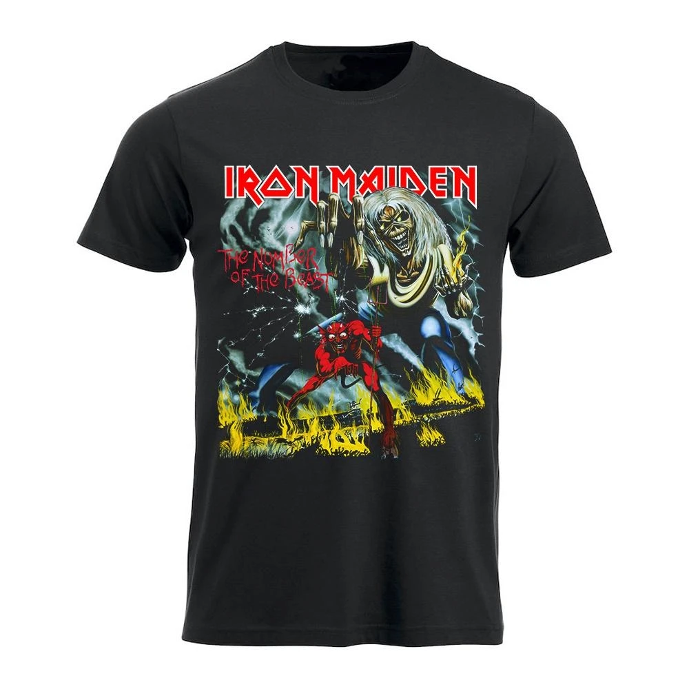 IRON MAIDEN · The Number Of The Beast | T-SHIRT (Heavy Metal Clothes)