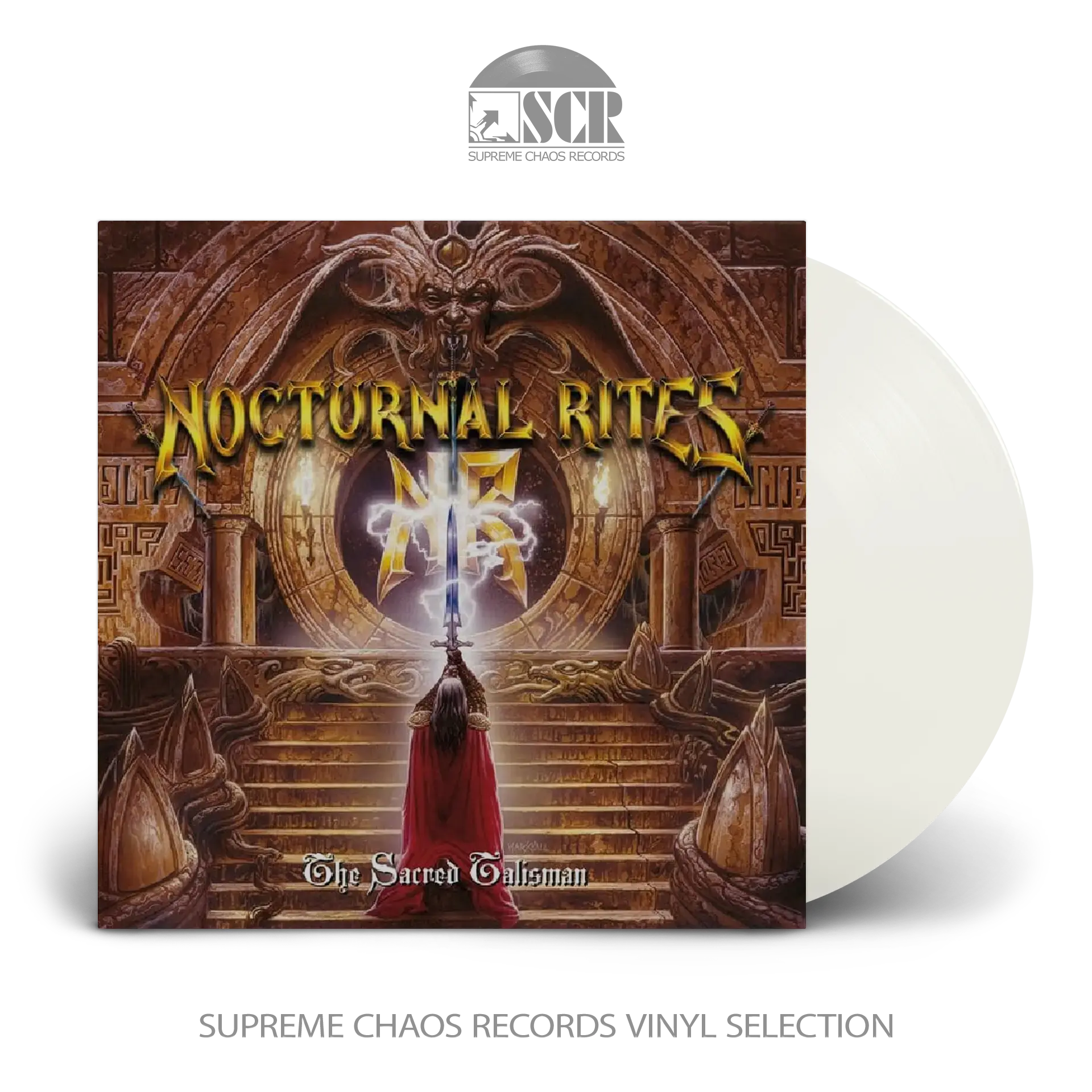 NOCTURNAL RITES - The Sacred Talisman (Re-Release) [CLEAR LP] (Power Metal Vinyl)