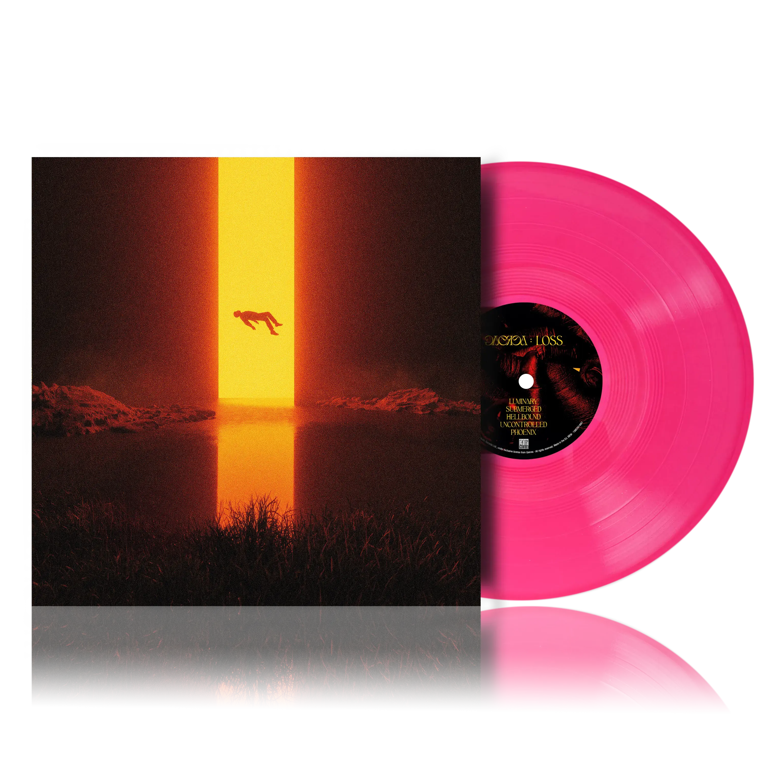 GAEREA · Loss | TRANSPARENT PINK LP (Black Metal Vinyl) · Bild 2