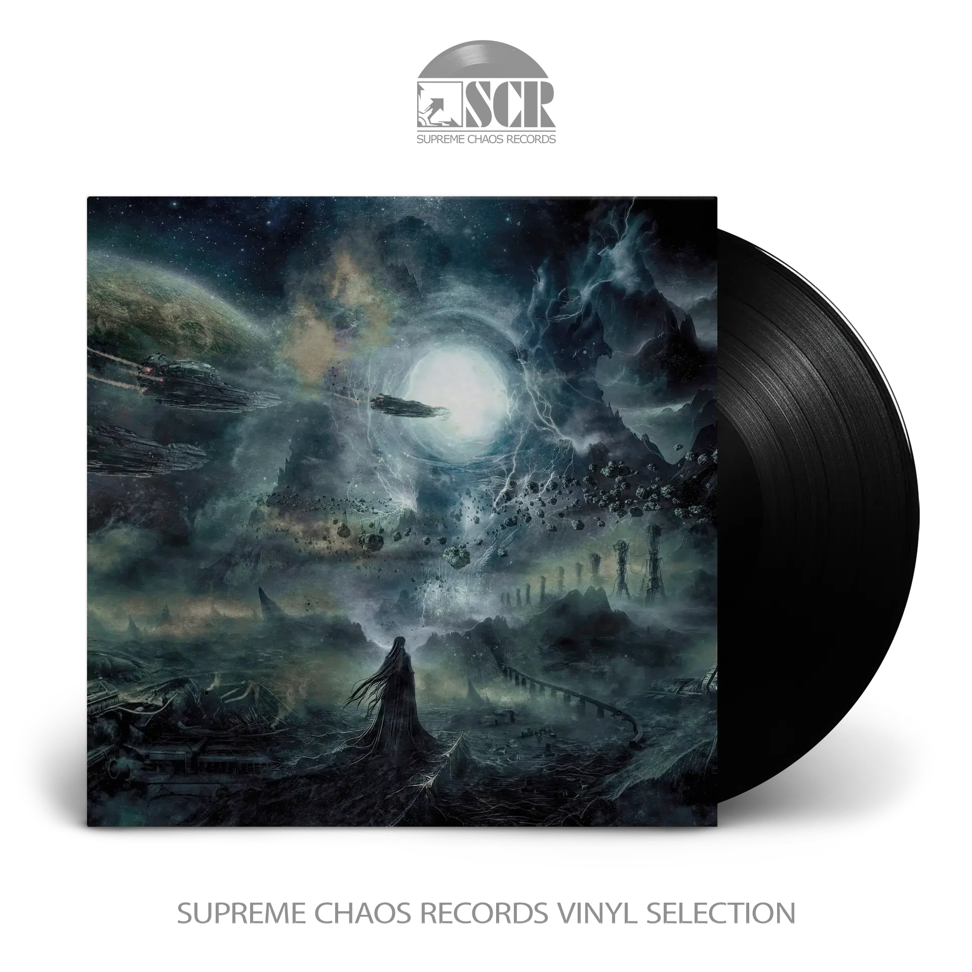 NYKTOPHOBIA · To The Stars | BLACK LP (Death Metal Vinyl)