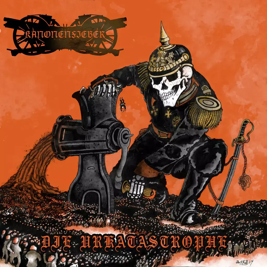 KANONENFIEBER · Die Urkatastrophe | BLACK LP (Black Metal Vinyl) · Bild 1