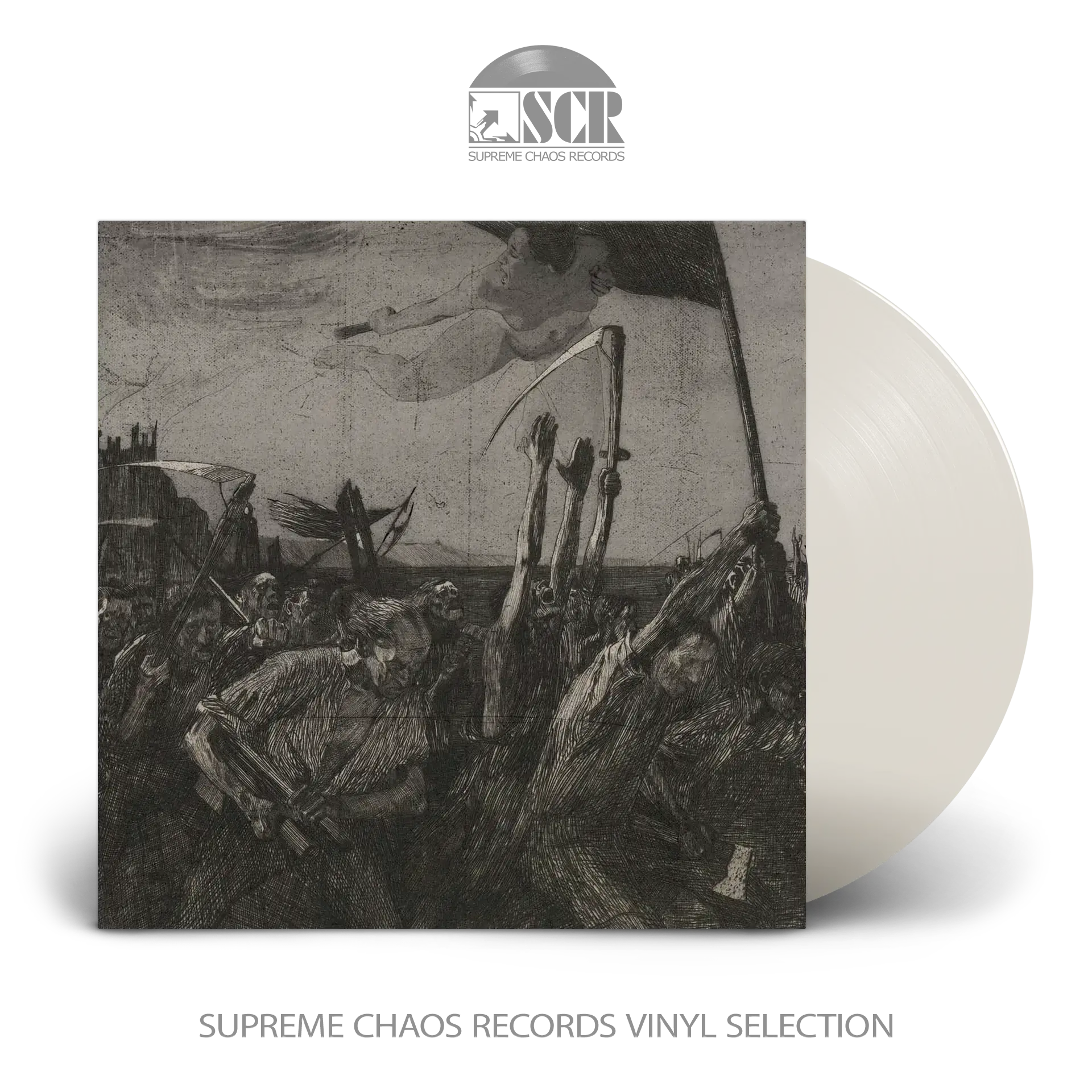 PANZERFAUST - The Suns Of Perdition · Chapter II: Render Unto Eden · CLEAR LP PANZERFAUST - The Suns Of Perdition · Chapter II: Render Unto Eden · CLEAR LP (Black Metal Vinyl)