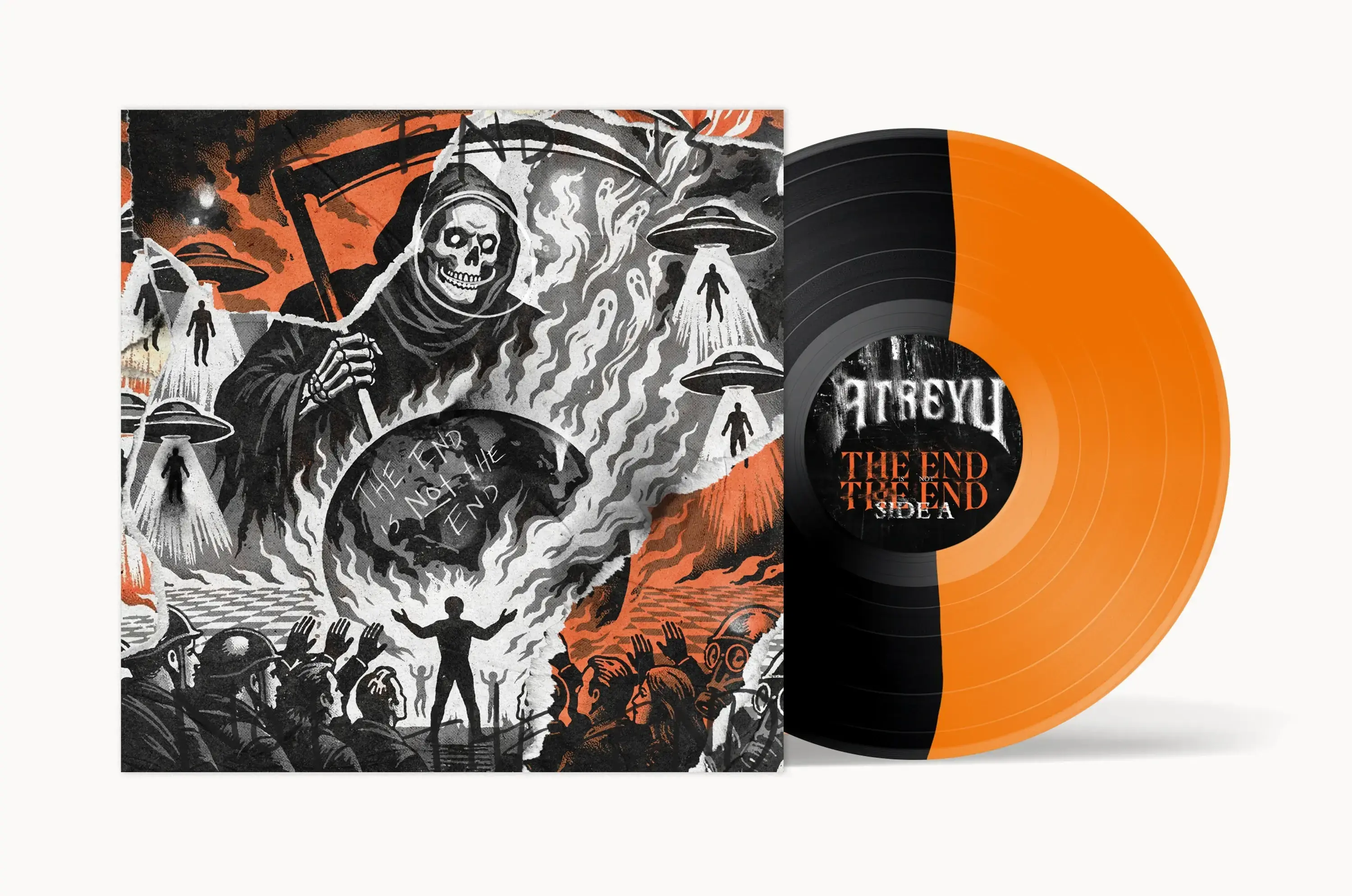 ATREYU · The End Is Not The End | BLACK LP (Heavy Metal/Metalcore Vinyl)
