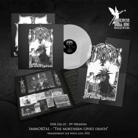 IMMORTAL · The Northern Upir's Death | TRANSPARENT LP (Black Metal Vinyl) · Bild 3