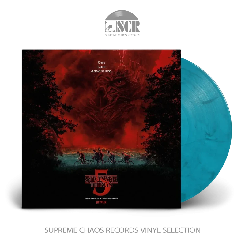 Various · Stranger Things 5 (Soundtrack From The Netflix Series) | SEA Blue Marbled LP