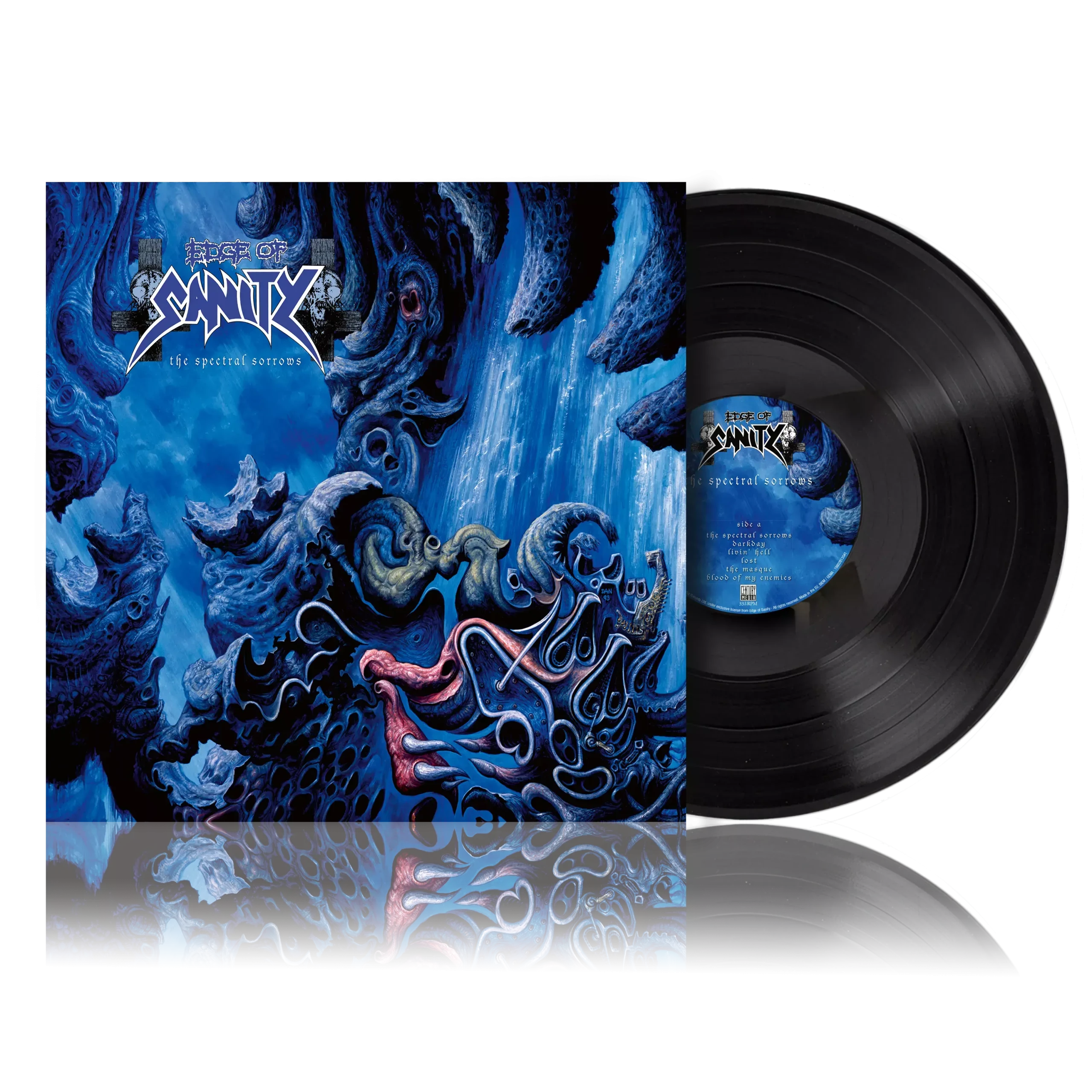 EDGE OF SANITY - The Spectral Sorrows (Re-Issue 2024) · BLACK LP