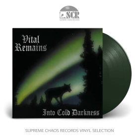 VITAL REMAINS · Into Cold Darkness (30th Anniversary) | DARK GREEN LP (Death Metal Vinyl)