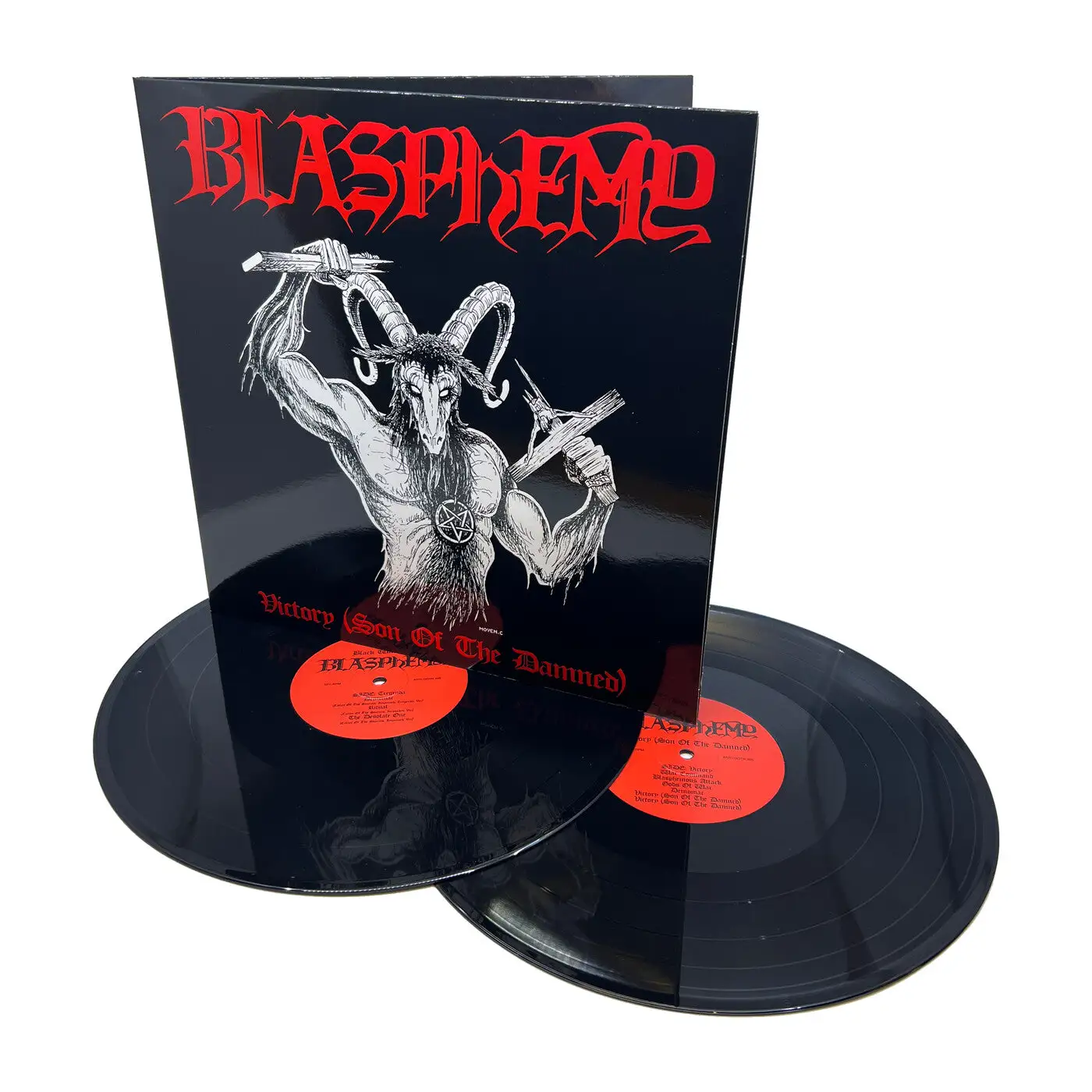 BLASPHEMY · Victory (Son of the Damned) | BLACK 2LP (Black Metal Vinyl) · Bild 2
