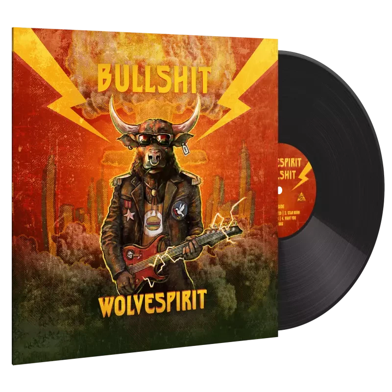 WOLVESPIRIT · Bullshit | BLACK LP (Hard Rock Vinyl)